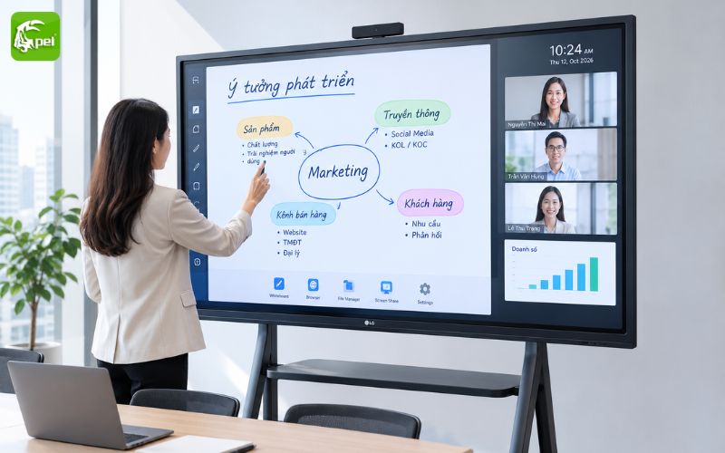 Màn Hình Tương Tác Có Những Tính Năng Gì? 7 Công Nghệ Đáng Chú Ý
